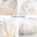 【Anelekor】 Fancy Dog Dresses with Leash Ring, Embroidered Dog Wedding Dress, Bow Puppy Clothes for Small pet Girl Multi-Layer Lace Tutu Cat Outfit for Kitten Chihuahua Yorkie,X-Large