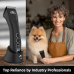 【Kenchii】 Flash 5 Matte Black 5-in-1 Pet Grooming Clipper Digital LCD Stay-Cool Blade Precision Pet Grooming Trim, Shape, Sleek and Ergonomic Design