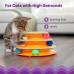 Catstages Tower of Tracks Cat Toy – 3-Level Track Tower with 6 Balls, Interactive Cat Toy for Indoor Enrichment